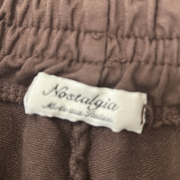 Womens Brown Jogger Pants - Picture 4 of 5